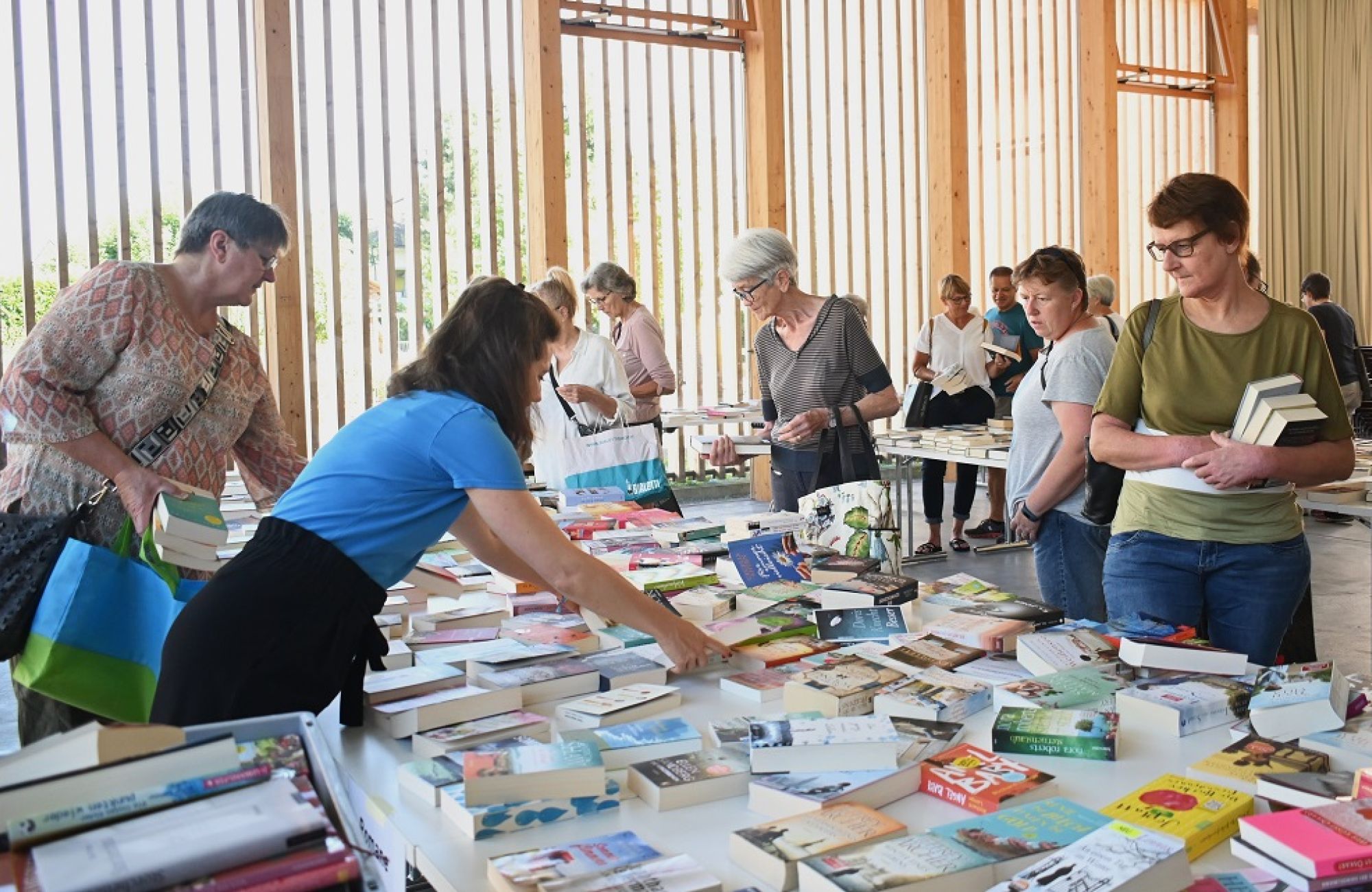 Bücherwürmer kamen auf  ihre Kosten